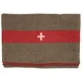 Produktbild: MFH Schweizer Wolldecke 200 x 150 cm Pferdedecke Campingdecke Wolldecke Armeedecke Swiss Army