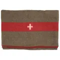 Produktbild: MFH Schweiz Wolldecke braun 200 x 150 cm Armee Wolldecke Pferdedecke Schlafdecke