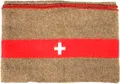 Produktbild: MFH Schweizer Wolldecke 200x150 cm Pferdedecke Campingdecke Wolldecke Armeedecke