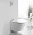 Produktbild: Spülrandloses WC 1088R inkl. Softclose Deckel - Weiß glänzend, Softclose-Sitz:Standard