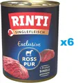 Produktbild: RINTI Singlefleisch Exclusive Ross Pure Monoprotein Pferd getreidefrei 6x800 g
