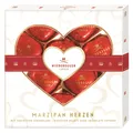 Produktbild: Niederegger Marzipan Pralinen Herzen mit Zartbitter Schokolade 125g