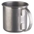 Produktbild: APS 93345 Becher MOSCOW MULE, Ø 9 cm, Höhe 9 cm, 0,45 Liter, Edelstahl, Antik-Edelstahl-Look