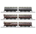 Produktbild: Märklin Personenwagen Märklin 42047 H0 6er-Abteilwagen-Set der KPEV