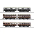 Produktbild: Märklin 42047 H0 6er-Abteilwagen-Set der KPEV