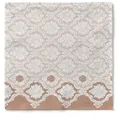 Produktbild: Sovie HORECA Serviette Mandy in hellbraun  aus Tissue 40 x 40 cm, 100 Stück - Ornamente