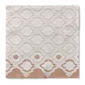 Produktbild: Serviette Mandy in Hellbraun  aus Tissue 40 x 40 cm, 100 Stück - Ornamente