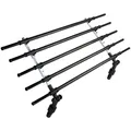 Produktbild: DOBAR Auto-Trenngitter, BxH: 82-141 x 28-36 cm, Kunststoff - schwarz