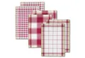 Produktbild: Dyckhoff Geschirrtuch KARO, Maße je Tuch ca. 50x70 cm, (Set, 6-tlg), mit drei verschiedenen Motiven
