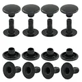 Produktbild: GETMORE Parts Hohlnieten, Einzelkopf, Einzelkopfniete, einseitig verschlossen, zweiteilig, Stahl - ab 100 Stück, 7 mm, schwarz