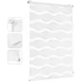 Produktbild: Doppelrollo Doppelrollo Wellen Duo-Rollo Klemmfix ohne Bohren Doppelrollo Welle, Sekey, Klemmträger, Montage mit oder ohne Bohren möglich weiß 90 cm x 130 cm