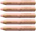 Produktbild: STABILO - Buntstift, Wasserfarbe & Wachsmalkreide - woody 3 in 1-5er Pack - apricot