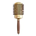 Produktbild: Olivia Garden Expert Blowout Shine Wellenborsten Gold & Braun 65 mm