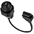 Produktbild: Goliton OBD OBD2 Diagnose-Adapterkabel, 16-polig, kompatibel mit BMW, 20-polig