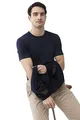 Produktbild: Mey Loungewear Serie Hybrid T-Shirt Herren Shirts 1/2 Arm Yacht Blue (XXL)