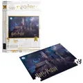 Produktbild: Harry Potter Hogwarts Schule Puzzle mit 1000 Teilen Nerd Geek Zauberer Schloss