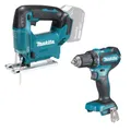Produktbild: Makita SET DDF485Z 18V Akku Bohrschrauber + Akku-Stichsäge 18V DJV186Z ohne Akku