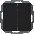 Produktbild: Kopp Serienschalter Paris schwarz matt, 588332087