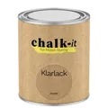 Produktbild: chalk-it Klarlack 750ml Matt Holzlack Möbel Versiegelung Farblos Möbellack Versiegelung für Kreidefarbe Dauerhafte Beschichtung für Möbel- und Holzoberflächen Vergilbunsfrei