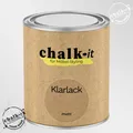 Produktbild: Klarlack 750ml Matt Holzlack Möbel Versiegelung Farblos Möbellack Kreidefarbe