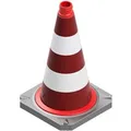 Produktbild: Schake Leitkegel Zweiteilig TL Folie 500 mm Rot-Weiß