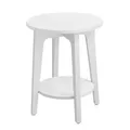 Produktbild: Mid.you Beistelltisch, Weiß, Holzwerkstoff, rund, eckig, 40x50x40 cm, Wohnzimmer, Wohnzimmertische, Beistelltische