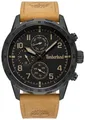 Produktbild: Timberland Multifunktionsuhr CAMPTON TDWGF0055403, Quarzuhr, Armbanduhr, Herrenuhr, Lederarmband, analog, Tag, Wochentag
