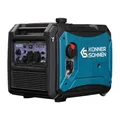Produktbild: Könner&Söhnen KS 4000iE S InverterGenerator 4,4 kW,Inverter Stromerzeuger | Notstromaggregat leise, mit Eco-Modus, tragbare Energie für Notstromversorgung im Haus, Camping und Heizkessel, Euro 5.