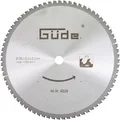 Produktbild: Güde Metallkreissägeblatt HM 355x25,4x72Z (Ø 35,5 cm, 2,54 cm Sägeblattbohrung, 72 Zähne, max. 1700 1/min, ohne Kühlung, geeignet für Nichteisenmetalle wie Stahl, Aluminium, Plastik Verbundstoffe)