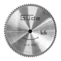 Produktbild: Güde HM Sägeblatt 355x25,4mm 72Z Trockenschnitt Stahl NE-Metall Kunststoff