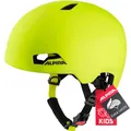 Produktbild: ALPINA Hackney - Leichter, Bruchfester & Optimal Klimatisierter Fahrradhelm für Kinder, Mit Nachrüstbarem LED für Gute Sichtbarkeit, be Visible, M (51-56 cm)