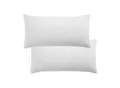 Produktbild: Juskys Kissen 40x80 cm für Bett - 2er Set Kopfkissen mit Memory-Foam Füllung - Weiß
