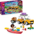 Produktbild: LEGO Friends Abenteuertrip mit Freunden - Kinder Spielzeug mit Auto, Anhänger, Skateboard Zubehör, 2 Figuren und Welpen - Kreatives Spielset - Ge... - Bronze