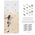 Produktbild: MAMOI® Kletterwand für kinderzimmer, Klettergerüst und spielgeräte indoor, Klettern mit Klettergriffe für kinder, Klettersteine, Montessori