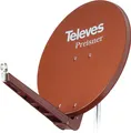 Produktbild: Televes S85QSD-Z - 10,7 - 12,75 GHz - 39,5 dBi - Rot - Aluminium - 850 mm - 950 mm