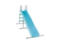 Produktbild: INTEX 44107 - Rutsche (blau, 251x84x147cm) Gartenrutsche Kinderrutsche Slide freistehend
