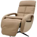 Produktbild: MCW Relaxsessel, Taupe, Leder, 70x109x147 cm, Wohnzimmer, Sessel, Polstersessel