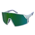Produktbild: Scott Pro Shield Sonnenbrille Sunglasses Weiß Grün Chrome Fahrrad Sport Outdoor