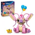 Produktbild: LEGO | Disney Angel - Lilo & Stitch Spielzeug - Spielset zum Bauen mit 3 Herzballons & 1 Schmetterling – Kreative Deko - Geschenk für Mädchen, Jungen ab 9 Jahre und Erwachsene Fans – 43257