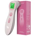 Produktbild: Femometer Stirnthermometer für baby Kinder und Erwachsene, rosa