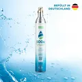 Produktbild: CO2 Zylinder für SodaStream* 60L Voll (zB Crystal) Kohlensäure 425g+25g Reserve