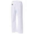 Produktbild: KWON Sporthose Karatehose Traditional 8 oz weiß Kampfsporthose Hose Karate Krav Maga (1er Pack) Taekwondo 100 Prozent Baumwolle 130
