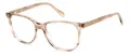 Produktbild: FOSSIL Quadratisch Acetat Brillen in Clear für Unisex, Brille mit Sehstärke, optional mit Sonnenbrillen tönung oder Blaulichtfilter (Modell 106512)