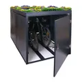 Produktbild: B-Ware 2er-Fahrradgarage + Pflanzkasten MCW-L56b, Stahl 123x113x208cm, anthrazit