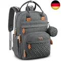 Produktbild: BabbleRoo Baby Wickeltasche/Rucksack, Wickelrucksack lässige Wickeltaschen,