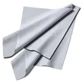 Produktbild: FEFI - 2er-Pack - Großes XXL Profi Brillenputztuch 35x35cm - Mikrofaser in hochwertiger Optikerqualität - waschbar - Auch für alle Displays - Ohne Werbeaufdruck