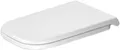 Produktbild: Duravit 60310000 WC-Sitz D-Code weiss (lang) mit Scharnieren aus Edelstahl ohne SoftClose