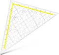 Produktbild: Aristo TZ-Dreieck Hypotenuse 22,5 cm, Tuschenoppen, keine Facette, Plexigla ...