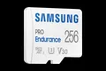 Produktbild: Samsung PRO Endurance MB-MJ256KA - Flash-Speicherkarte (microSDXC-an-SD-Adapter inbegriffen) - 256GB - Video Class V30 / UHS-I U3 / Class10 - microSDXC UHS-I - weiß (MB-MJ256KA/EU)