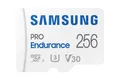 Produktbild: SAMSUNG PRO Endurance 256 GB microSDXC (2022), Speicherkarte weiß, UHS-I U3, Cla